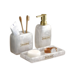 Saboneteira Kit Banheiro Lavabo Conjunto de Banheiro 3 Peças