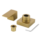 Acabamento Registro Alavanca Dourado Fosco Padrão Deca