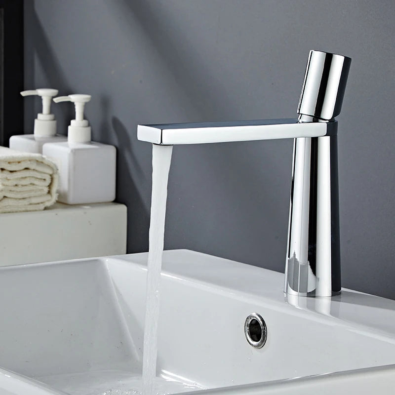 Torneira Para Banheiro Monocomando Misturador Minimal Premium