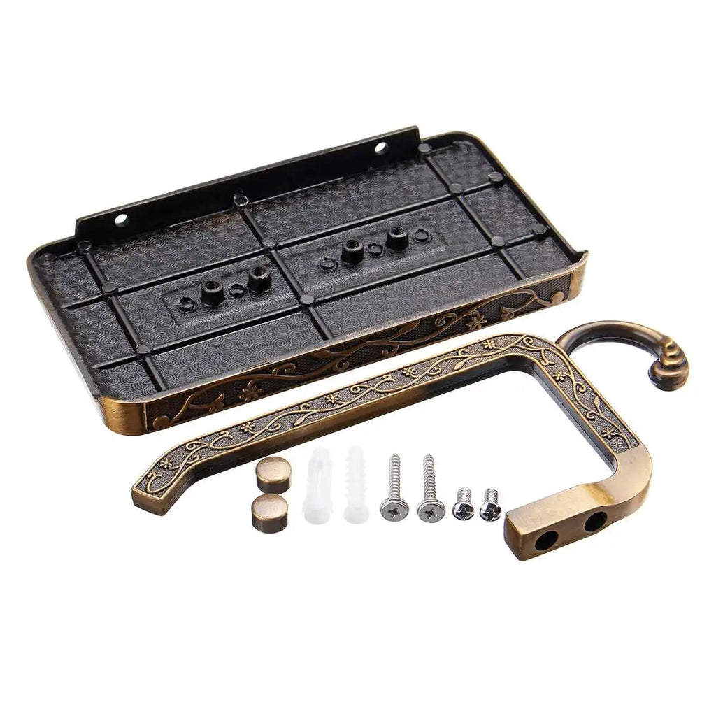 Suporte De Papel Higiênico De Parede Gold