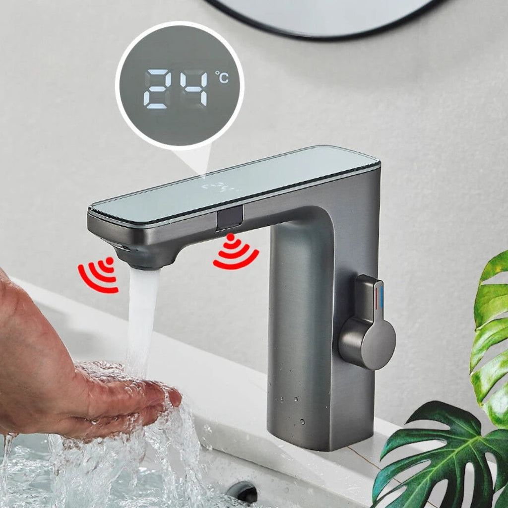 Torneira Para Banheiro Monocomando Com Sensor Elétrico Moddy