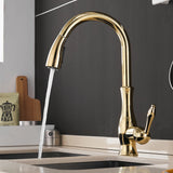 Torneira Cozinha Gourmet Dourada