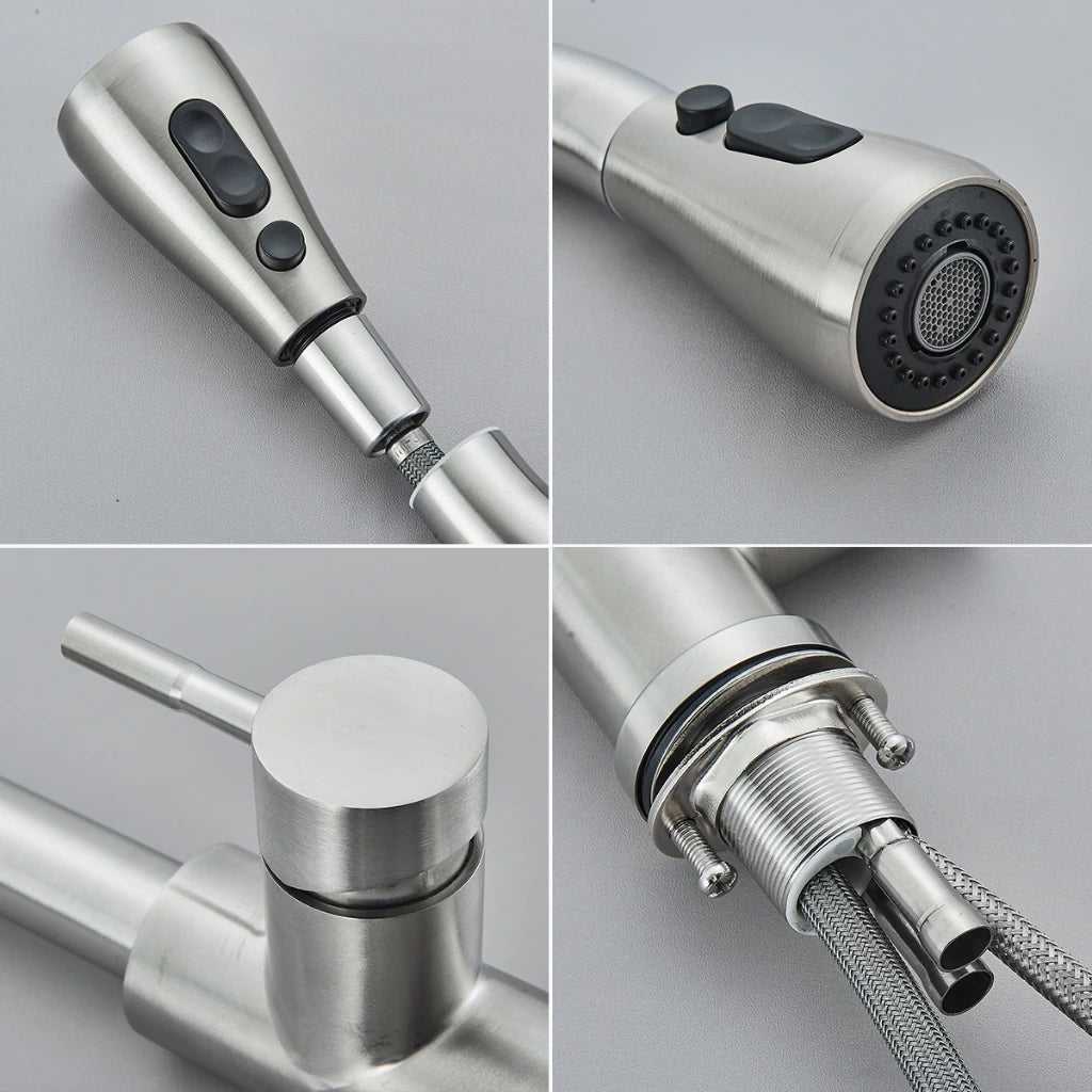 Torneira Para Cozinha Com Jato Extensível