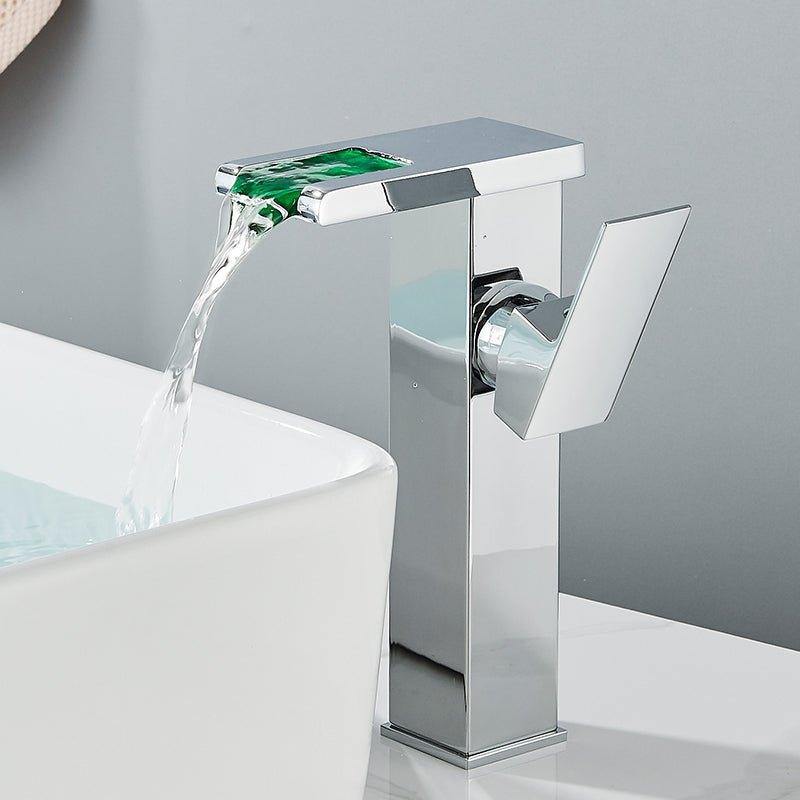 Torneira Gourmet Para Banheiro Monocomando - Rubinette Preto Com Dourado