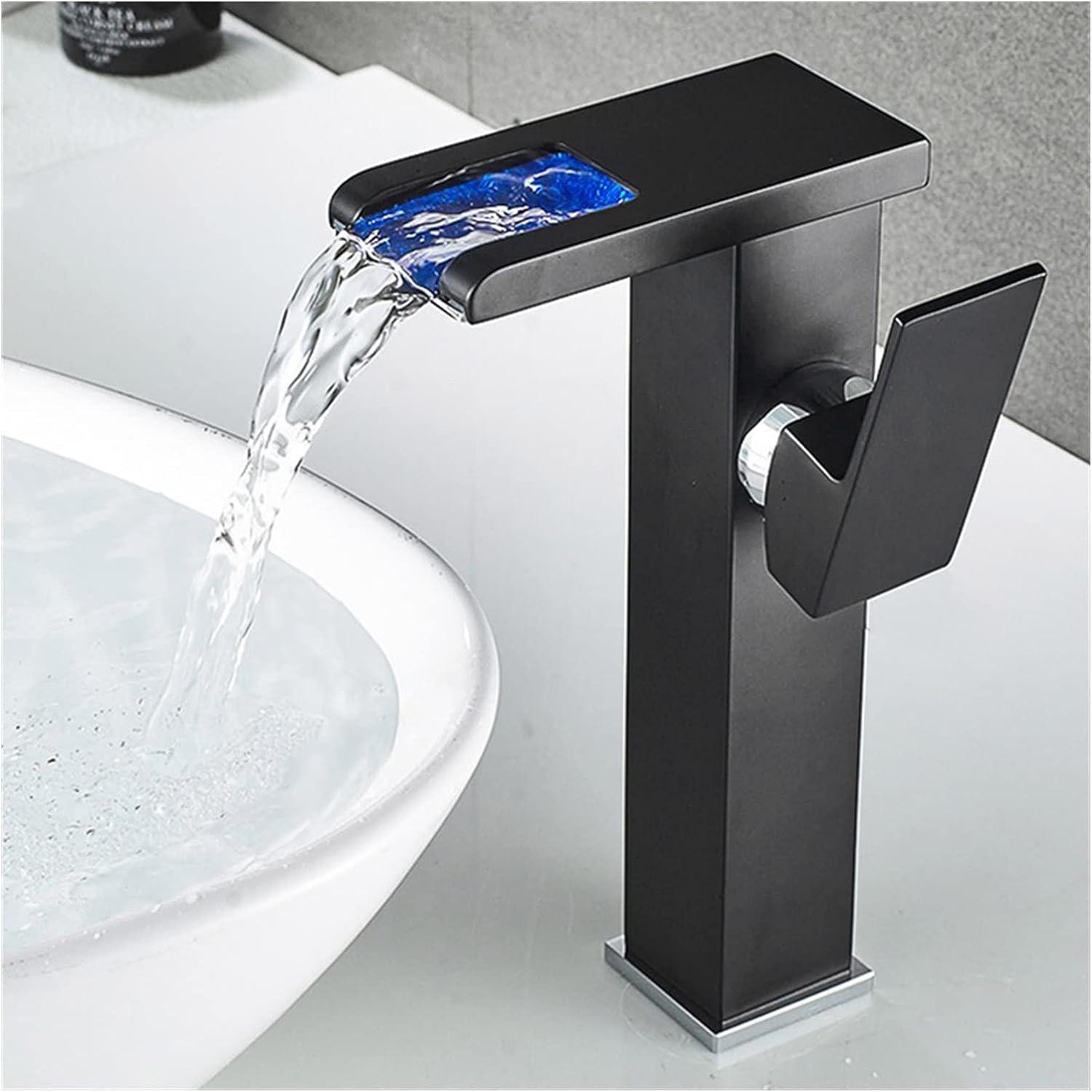 Torneira Gourmet Para Banheiro Monocomando - Rubinette Preto Com Dourado