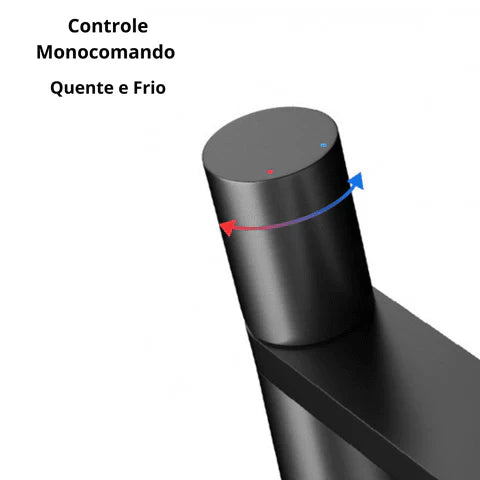 Torneira Para Banheiro Monocomando Misturador Minimal Premium