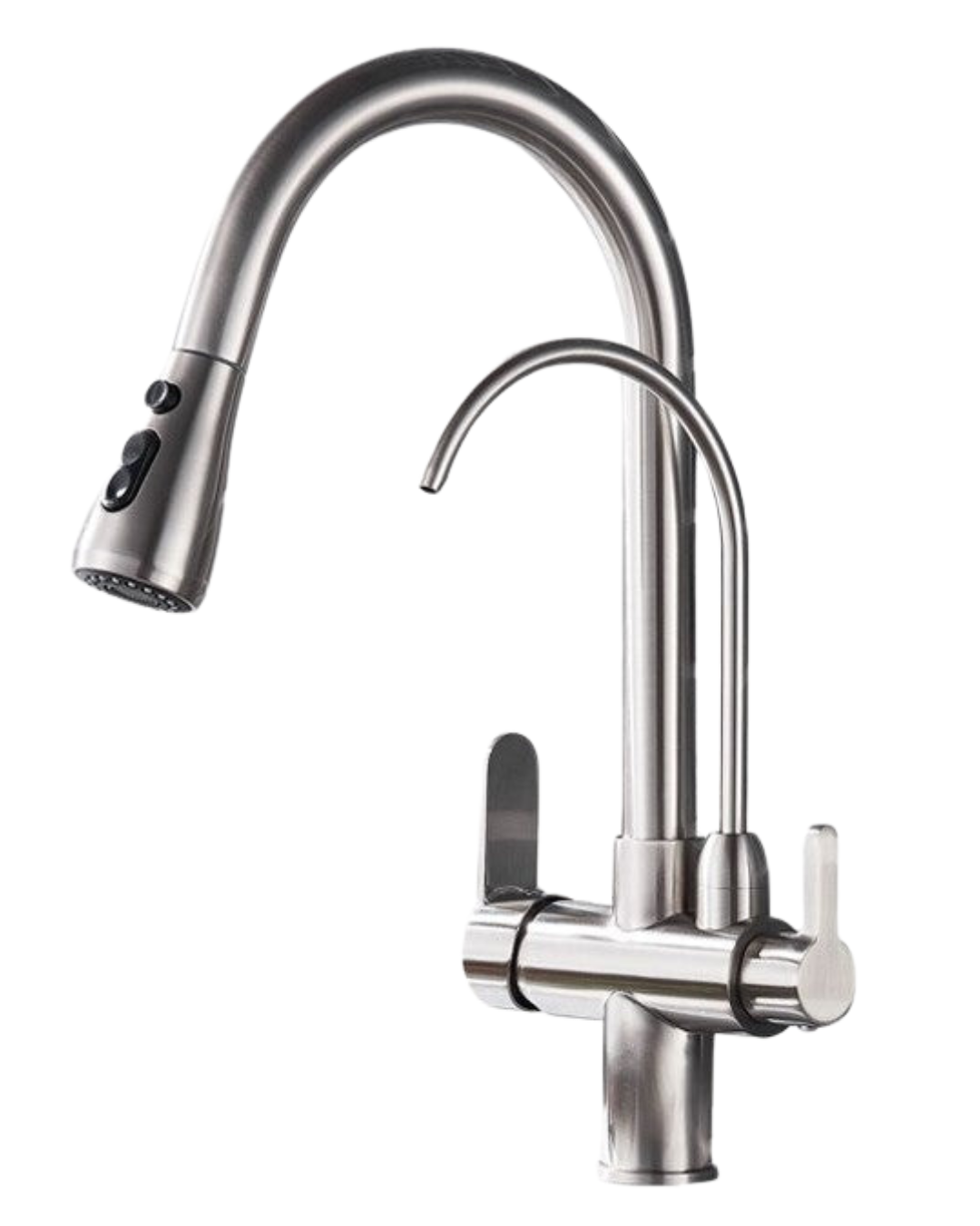 Torneira Para Cozinha Gourmet Monocomando Dupla Função Filtro Jato Extensível