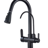 Torneira Gourmet Monocomando Preto Fosco