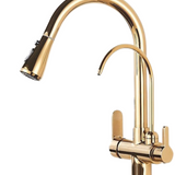 Torneira Gourmet Monocomando Dourada