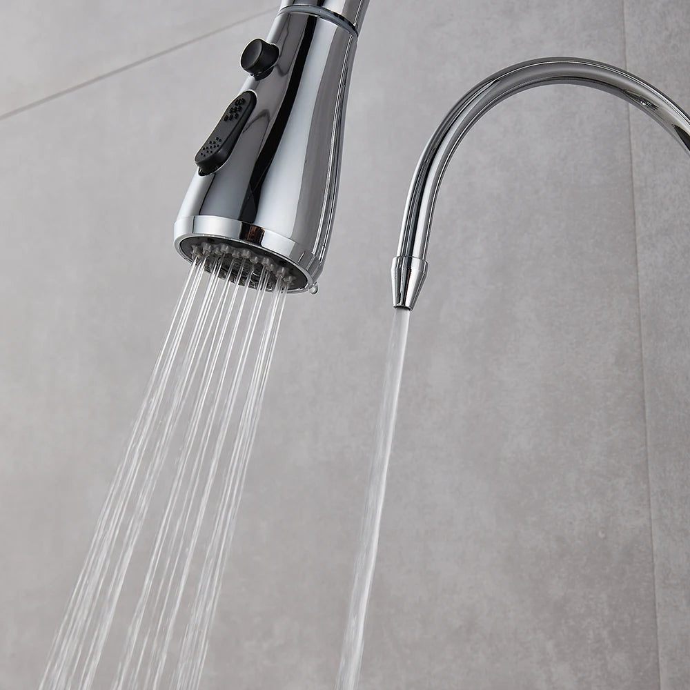 Torneira Para Cozinha Gourmet Monocomando Dupla Função Filtro Jato Extensível