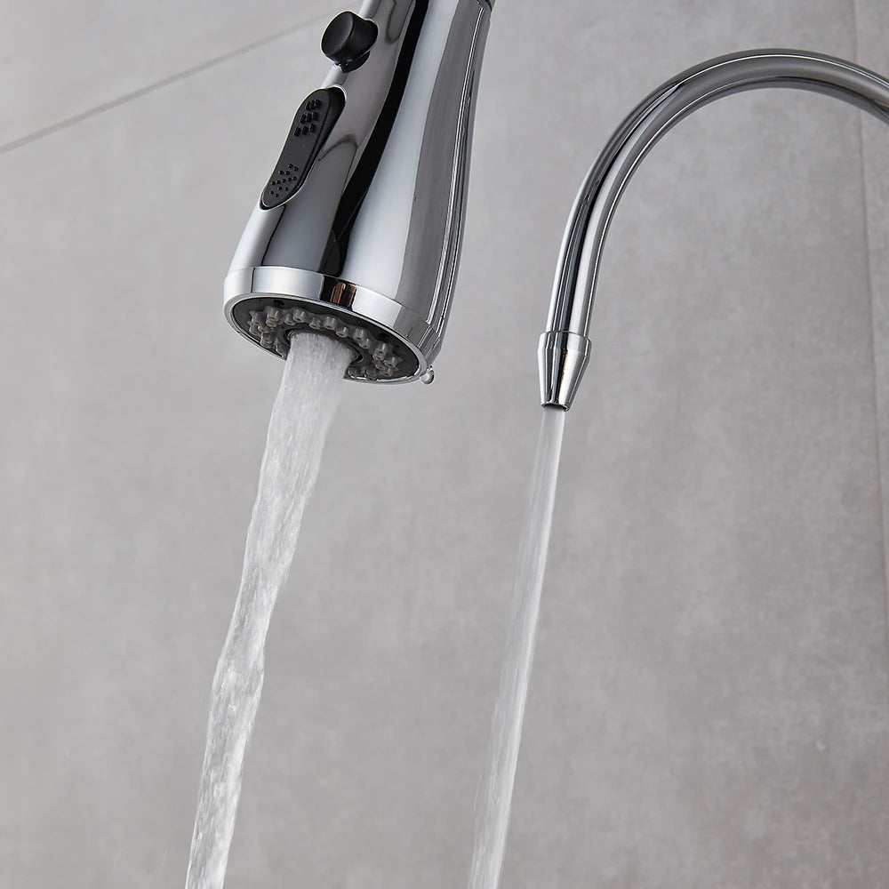 Torneira Para Cozinha Gourmet Monocomando Dupla Função Filtro Jato Extensível