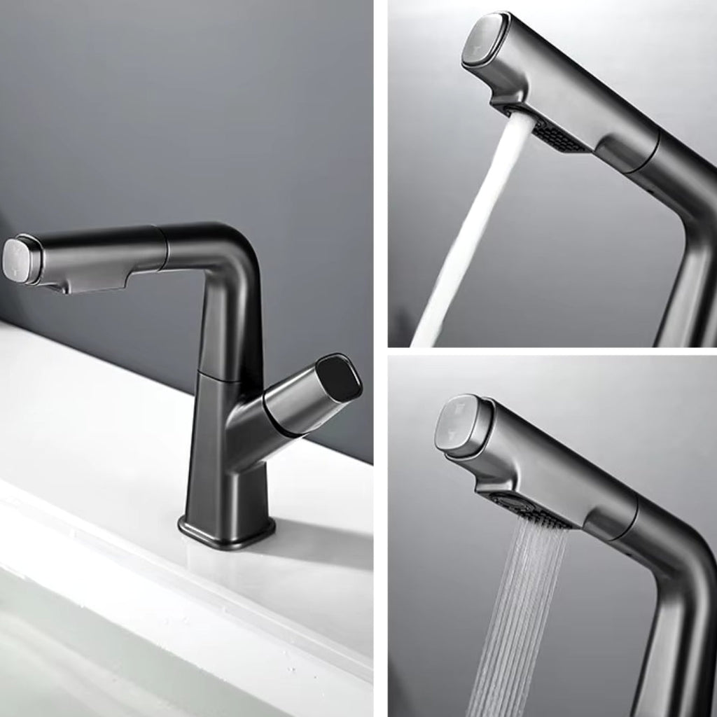 Torneira Gourmet Monocomando Para Banheiro Extensível Angel